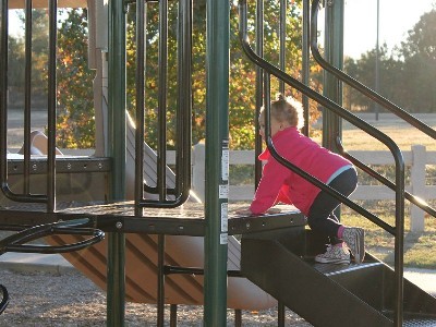 Детские горки как пилюля от страха высоты